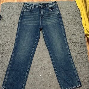 Classic Blue Straight Leg Women's Jeans